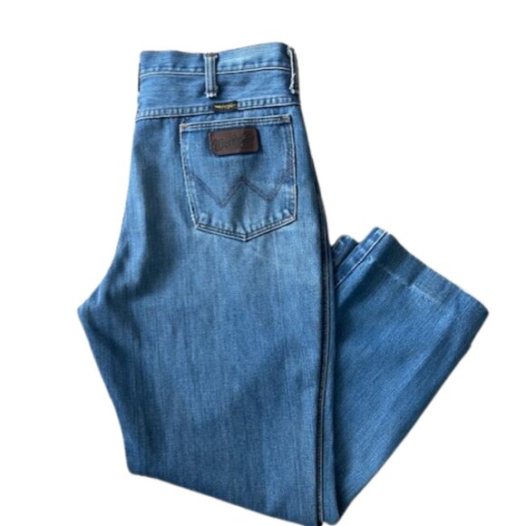 Vintage Wrangler 945DEN Jeans USA Made  | High Rise Straight Leg - Picture 1 of 13